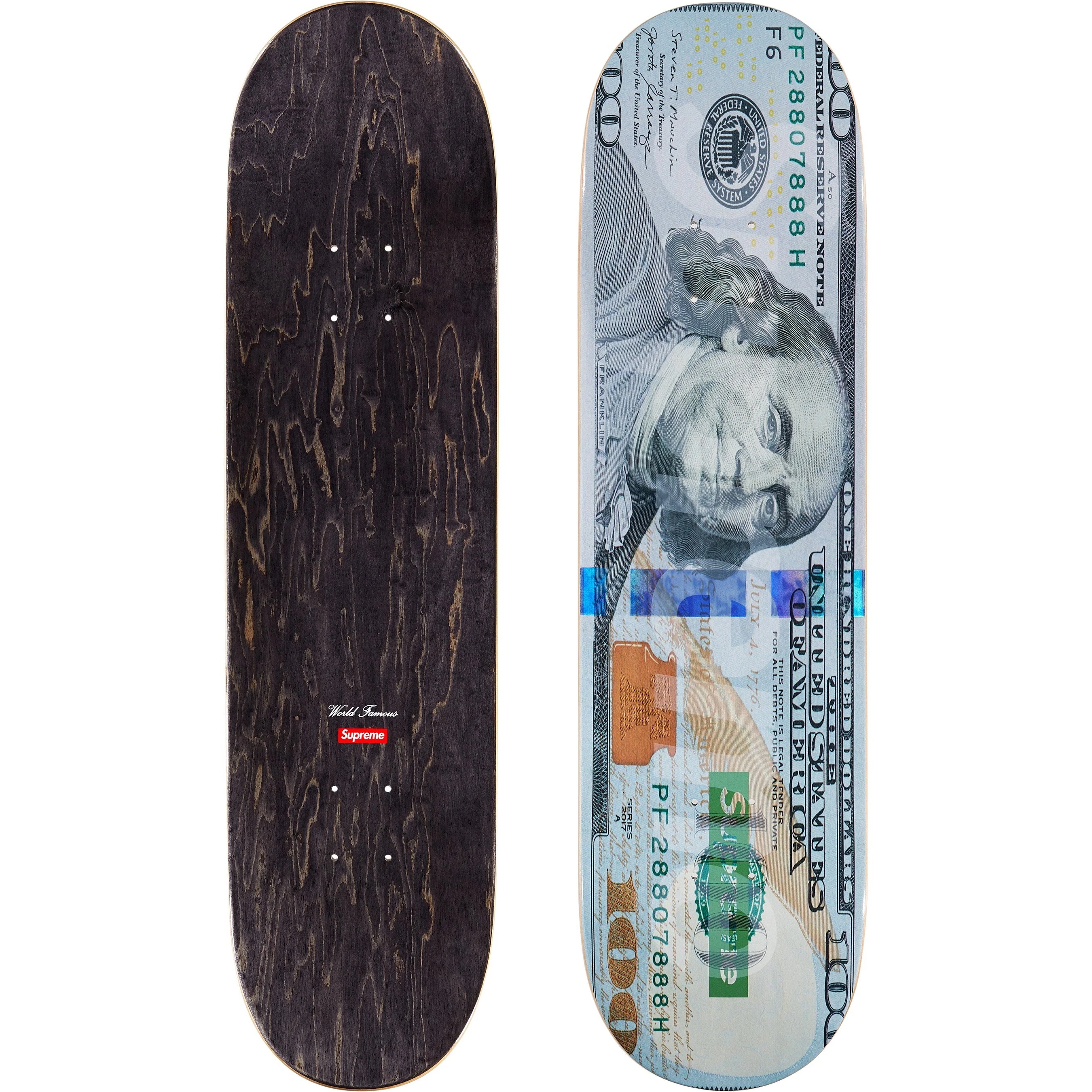 Money Logo Skateboard view 2